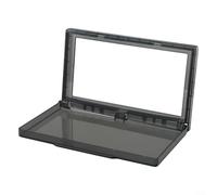 Wablissia Waterproof,Ultra-Thin Wall Switch Cover, for Type 86 Double Socket, Reversible Dust Oil Resistant PC Socket Protector, for Bathroom Kitchen Bedroom Outdoor(Black)