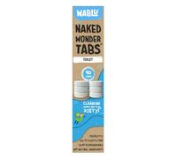 WABLU Probiotic Toilet Naked Wonder Tabs® | Plastic-Free Toilet Cleaning Tablets | Probiotic Formula for Natural Stain Removal & Odour Control | 99% Natural Ingredients | 40 Tabs