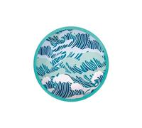 Waboba Flobo - Water Frisbee/Flying Disc - Flies straight and far when you are at the beach - Psychedelic -18 x 1.5 cm