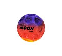 Waboba Moon Ball - am Höchsten Springender Gummiball - Patentiertes Original-Design - Ballkrater Erzeugen beim Aufprall EIN knallendes Geräusch - Leicht Greifbar - Flummies für Kinder