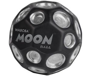 Waboba Moon Ball - am Höchsten Springender Gummiball - Patentiertes Original-Design - Ballkrater Erzeugen beim Aufprall EIN knallendes Geräusch - Leicht Greifbar - Flummies für Kinder