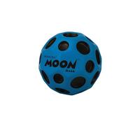 Waboba The Original Moon Ball - Hyper Bouncy Ball - Makes Pop Sound When Bounced - All Ages Extreme Bounce & Fun - Perfect for Active Play & Indoor or Outdoor Games - Cobalt