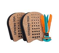 Waboba Voli - Rethink Your Paddle Game - Backyard Set Includes: 2 Wearable Paddles And 1 Oversized Shuttlecock, White