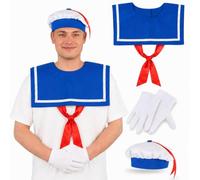 Wabolay 3 Pcs Giant Sailor Monster Costume Accessories for Adults Halloween