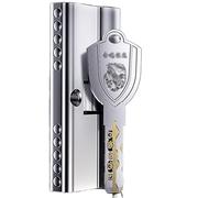 WABTU Barrel Lock Lock Cylinder Cam 11mm Unibody Shell Anti Violence Double Bullet Milled Groove Side Post Anti-theft Core Door Barrel (Color : 80mm 32.5mm-47.5mm, Cylinder Size : 10Pcs Keys)