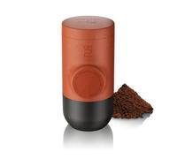 WACACO Portable Coffee Maker for Outdoor Compatible Ground Coffee, Manually Operated Espresso Maker, Espresso Machine Coffee On The Go, Ultra-Small (Copper Clay)