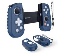 Wacanc Handle Protective Case for Backbone One Mobile Gaming Controller with Lanyard, Silicone Grip Case Cover Compatible with Backbone One Mobile Gaming Controller Handle 1st 2nd Gen (DEEP Blue)