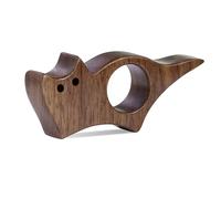 WACANTIC Walnut Wood Book Page Holder, One-Hand Reading Convenience, Superior Craftsmanship, Ideal Gift