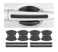 WACDXST 8PCS Car Door Handle Protector, for Hyundai Ioniq Hybrid 2017-2022 Carbon Fiber Films Anti Scratch Car Bowl Paint Protection sticker Accessories