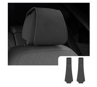 WACDXST Car Headrest Covers,for Benz EQE SUV 2022 2023 2024 2025 Dustproof Car Head Rest Covers Washable Universal Head Rest Protector Cover,A