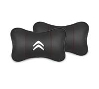 WACDXST Car Headrest Pillows,for Citroen C4 C3 C5 C1 C2 Berlingo Celysee Cactus Picasso Cushions Memory Foam Seat Neck Support Comfortable Soft Universal Pillows,A