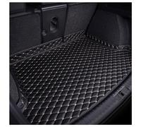 WACDXST Car Leather Boot Liner Mats, for BMW I4 2022 Waterproof Antislip Antiscratch Trunk Cargo Storage Carpet Liner Mat Protector Pad,B/Black beige