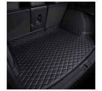 Car Leather Boot Liner Mats, for BMW I4 2022 Waterproof Antislip Antiscratch Trunk Cargo Storage Carpet Liner Mat Protector Pad,A/All black