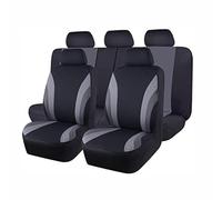 WACDXST Car Seat Cover Sets, for Nissan Ariya 2021-2023 2024 2025 Adjustable Removable Cushion Breathable Waterproof Non-Slip Front Rear Seat Protectors
