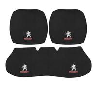 WACDXST Car Seat Cushion, for Peugeot 307 307CC 308 308CC 406 407 Driver Pad Non Slip Comfort Protector for Office Home Use Breathable Cover Anti Base,B 3 pcs