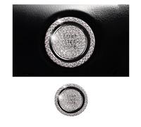 WACDXST Car Start Button Cover,for Hyundai Tucson N-Line NX4 2023 2022 2021 2020 2019 Ignition Cover Car Engine Start Stop Button Switch Cover Interior Protective Universal