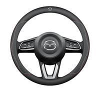 WACDXST Car Steering Wheel Cover,for Mazda 6 2015-2019 2020 2021 2022 Premium Anti-slip Breathable Soft Elastic Steering Wheel Protector Interior Accessories
