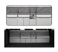 WACDXST car trunk storage bag, for VW T6 T6.1 Transporter 2015-2024 Boot Tidy Box Foldable Durable Adjustable Storage Tidying Bag Interior Declutter