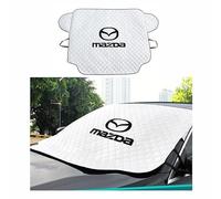 WACDXST Windscreen Covers Frost,for Mazda 2 Saloon/Sedan (DE) 2010-2015 Car Cover Winter Magnetic Windshield Snow Ice Frost Sun Dust Water Protective Front Window