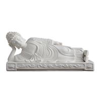 WACEH earrings Buddha Ornament Figurine, 12.9 Inch Buddha Statue Ceramic Buddha Sculptures For Home Decor Sculpture Ornaments Garden Buddha Statue jewelry