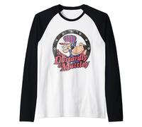 Wacky Races Dastardly & Mutley Circle Raglan Baseball Tee