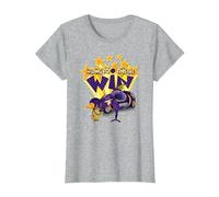 Wacky Races Dick Dastardly Going to Win T-Shirt, Women, Heather Grey, Small