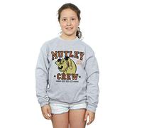 Wacky Races Girls Mutley Crew Sweatshirt Sport Grey 9-11 Years