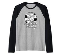 Wacky Races Penelope Pitstop Raglan Baseball Tee