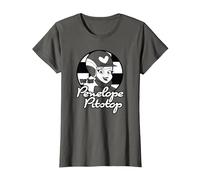 Wacky Races Penelope Pitstop T-Shirt, Women, Asphalt Grey, Medium