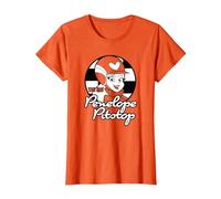 Wacky Races Penelope Pitstop T-Shirt, Women, Orange, X-Small