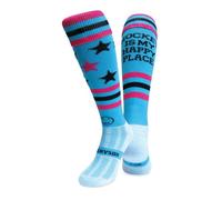 Wacky Sox Hockey Is My Happy Place - Medium - Blue - ONE Sports Warehouse