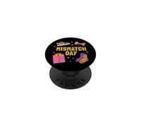Wacky Tacky Day Summer Wacky Mismatch Day Tacky Day PopSockets Adhesive PopGrip