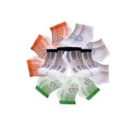 WackySox Citrus Zest Wheel 13 Pairs For The Price Of 6 Pairs Trainer Sports, Running, Gym, Netball