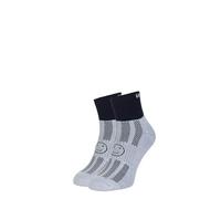 WackySox Navy Blue Ankle Length Sports Socks, Running Socks, Netball Socks