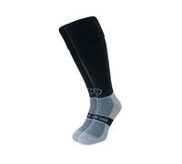 WackySox Plain Black Knee Length Sport Socks