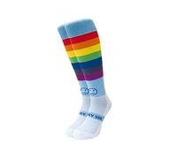 WackySox Rainbow Warrior Knee Length Sports Socks, Rugby Socks, Hockey Socks