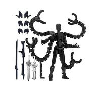 Wacmxx T-13 Action Figure Already Assembled - 3D Printed Multi-Jointed Movable Titan13 Action Figure, Titan13 Actions Figures Full Set Desk Decoration For Office And Home, Photography Prop