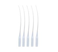 Wacnune 100 Pcs 0.3mm Micro Pipette Tips - Ultra Fine Tip Plastic Dropper Extenders for Laboratory Dispensing, DIY Craft Bottles, Resin Art & Precision Transfer