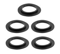 Wacnune 5 Pcs Universal Sink Drain Gasket Kit - O-Type Rubber Sealing Washers for Kitchen & Bathroom Sink Stopper, Pop-Up Drain Assembly Replacement