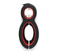 Wacnune 6-in-1 Multi Opener - All-in-One Bottle, Can, and Jar Opener - Heavy Duty Kitchen Gadget for Soda, Spices, and Canned Goods - Essential Cooking Tool