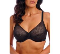 Wacoal Women's Back Appeal Underwire Bra Full Coverage, Black, 34F