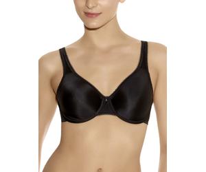 Wacoal Basic Beauty Bra Full Figure Underwired Bras Seamless Black Nude Lingerie