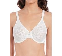 Wacoal Womens Halo Lace Underwire Bra - Ivory Spandex - Size 40C