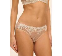 Wacoal Embrace Lace Bikini Brief, Beige, Size M, Women Beige