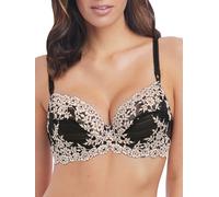 Wacoal Women's Embrace Lace Underwire Bra - Semi-sheer Stretch Non-padded Polyamide - Black 36B