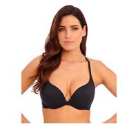 Wacoal Womens Black Ines Plunge-neck Underwired Stretch-woven Bra 36e