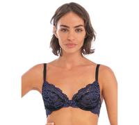 Wacoal Instant Icon Plunge Bra - Black Eclipse - 32C