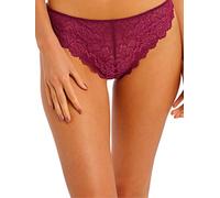 Wacoal Lace Perfection Tanga Red Plum Purple S - 10