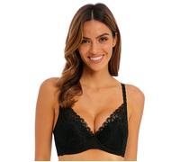 Wacoal Womens Black Raffiné Underwired Stretch-lace Plunge Bra 36b