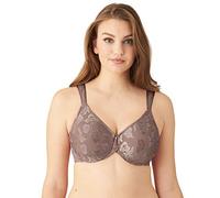 Wacoal Women's Awareness Floral Full Figure Underwire Bra, Cappuccino. 38C UK